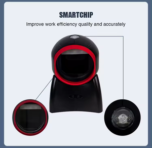 공장 가격 2D/1D 고속 데스크탑 USB 유선 바코드 스캐너 슈퍼마켓 전 방향 바코드 스캐닝 플랫폼 - Product Image 3