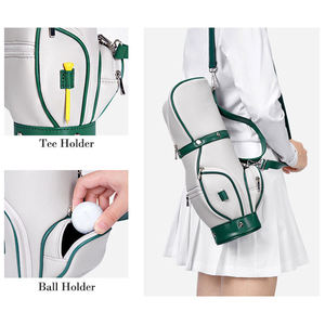 Sac bandoulière de golf mini en cuir PU, sac de golf portable, sac de transport de golf pour femmes, vente chaude - Product Image 6