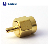 Conector SMA Hembra/Macho de Montaje en Brida para Cable de 0.47 mm, para Pruebas de Equipos Electrónicos, Venta Caliente