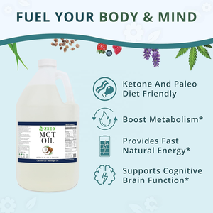 100% Kaltgepresstes Natives MCT-Öl Geschmacksneutral Farbloses Trägeröl Organisches Fraktioniertes Kokosöl für Massageanwendungen - Product Image 4