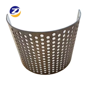 יריעת מתכת מחוררת בצורת חלת דבש מפלדת אל-חלד עם שירות חיתוך - Product Image 1