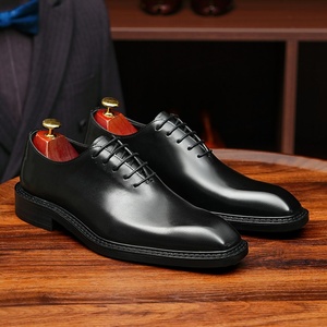 Nuevo Modelo 2025, Zapatos Formales de Novio para Negocios, Color Marrón, con Cordones Oxford, de Cuero Genuino de Alta Gama, para Hombre, con Aumento de Altura - Product Image 6