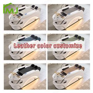 <span class=keywords><strong>Table</strong></span> de <span class=keywords><strong>massage</strong></span> électrique moderne et confortable pour le corps entier, lit de salon pour le spa capillaire et le shampoing - Product Image 5