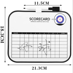 Nouveau tableau de score de <span class=keywords><strong>golf</strong></span> effaçable, tableau blanc de pointage pour tournoi de <span class=keywords><strong>golf</strong></span>, tableau d'écriture double face - Product Image 3