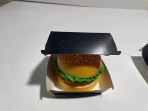 Premium Recyclable Customizable Kraft Paper Rigid Cases Magnetic Closure for Burger Fast Food <b>Packaging</b> - Product Image 1