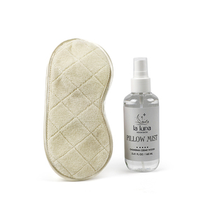 Venta caliente Almohada de estado de ánimo relajante Niebla Espíritu calmante Reducir el estrés Almohada Niebla Máscara de Ojos de lujo Juego de regalo de espray para dormir - Product Image 3