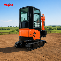 Mini-excavatrice Kubota, fabrication chinoise, très vendue, pour travaux d'assainissement, excavatrice de 4 tonnes