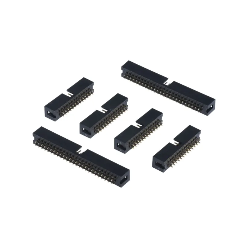 9 15 25 Pin Dsub Socket Connector 9pin 15pin 25 Pin D-sub 9p 15p 25p 37p Db Socket Right Angle/vertical Connector