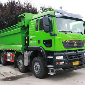 Camion lourd chinois jaune HOWO TX7 version phare 6x4 Weichai 350 chevaux 6.5 mètres - Product Image 1