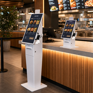 <span class=keywords><strong>Terminal</strong></span> de paiement interactif capacitif à 10 points TouchWo Restaurant avec SDK pour borne de commande automatique en libre-service - Product Image 1