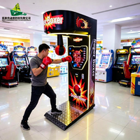 Machine de boxe électronique à monnayeur pour jeu d'arcade de frappe, modèle ultime de puissance de coup, pour divertissement de rue