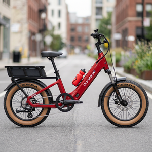 Bicicleta de 20 pulgadas con cuadro de aluminio, suspensión delantera, freno de disco, 7 velocidades, con portaequipajes y guardabarros - Product Image 2