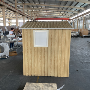 China Groothandel Fabriek Tuinhuisje met Ramen, Piekdak, Opslag, Buiten, Nieuw Design, Houtnerf, Tuinhuisje voor Buiten - Product Image 4