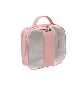 2025 Large Capacity Waterproof Pu Leather PVC Transparent <b>Clear</b> Zipper <b>Travel</b> <b>Toiletry</b> Beauty Cosmetic Pouch Makeup <b>Bag</b> - Product Image 5