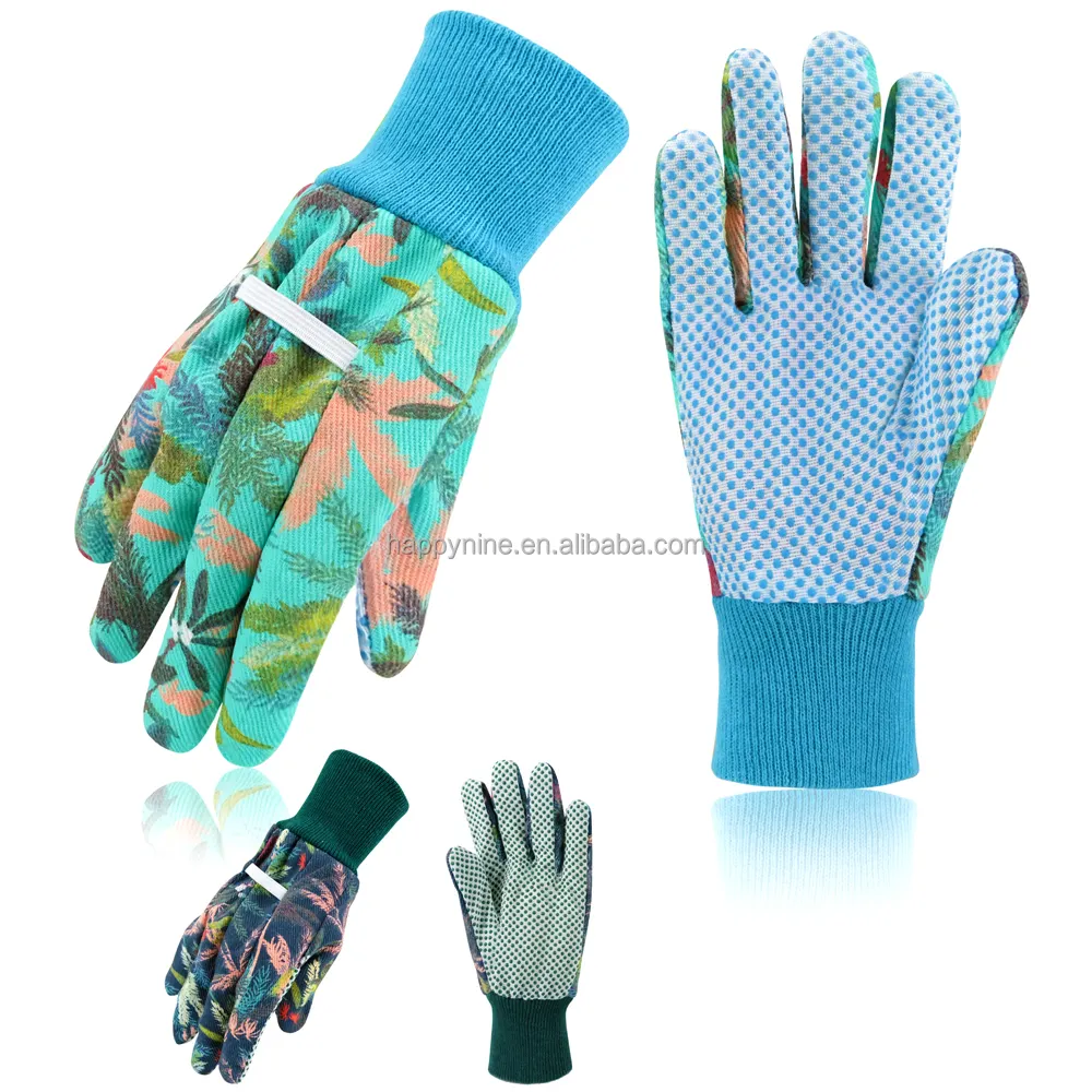 Low MOQ MOA 4 Pairs Women and Ladies Garden Work Used Fashion Unique Design Gardening Gloves
