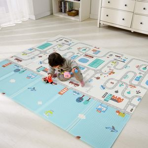 Tapis de jeu pour bébé XPE en gros, tapis de jeu pour bébé, tapis de jeu pliable imperméable en mousse XPE, tapis de jeu non toxique pour ramper pour les tout-petits - Product Image 1