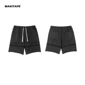 Pantalones Cortos Vintage para Hombre HG3549, 100% Algodón de Alta Calidad, Lavado Ácido, 340GSM, Ecológicos, Antiarrugas, Cierre con Cordón, Corte Medio - Product Image 2