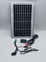 Portable 10W USB Étanche Panneau Solaire Chargeur N-Type Perc Mini Petite Taille Flexible Solaire Mobile Téléphone Charge Solaire Alimenté