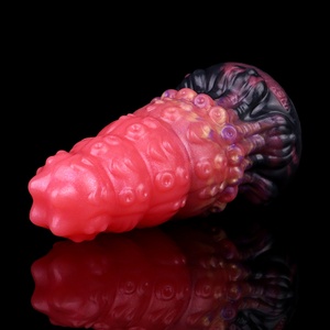 NNSX Cute Anal Plug with Suction Cup Silicone Soft Dragon <b>Dildo</b> Butt Plug Prostate Massage Anal <b>Dildo</b> for Men Women - Product Image 5