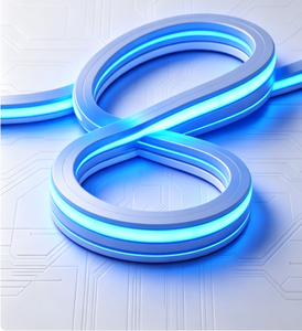 IP65 Waterproof DC12V LED <b>Neon</b> <b>Flex</b> 10x10mm Silicone Double-Layer Coated CRI 80 or Business Advertising - Product Image 3