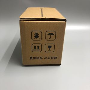 Caja de Cartón Kraft Rectangular 175x95x115mm con Cierre de Cremallera Fácil de Abrir, Embalaje Exprés, Caja de Cartón Plegable - Product Image 4