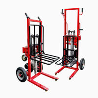 Carretilla Elevadora Hidráulica Eléctrica Semiautomática Personalizable de 300 kg para Almacenes y Obras de Construcción