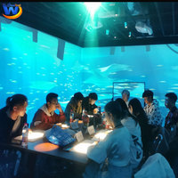Proyección de Escena Oceánica Más Vendida, Decoración de Restaurante con Efecto de Proyección, Ambiente de Restaurante