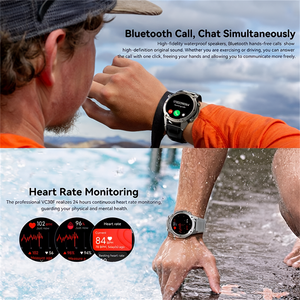 Montre Intelligente Remax Amoled Étanche 5ATM avec GPS Intégré, Montre Connectée Premium pour Sport et Activités de Plein Air - Product Image 4