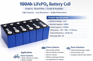 แบตเตอรี่เซลล์ลิเธียมไอออนแบบแท่งปริซึม 100AH 3.2V 100AH REPT GREATPOWER CALB CORNEX GOTION LISHEN HITHIUM - Product Image 3
