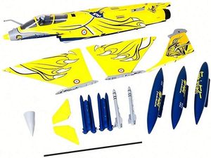 <span class=keywords><strong>Avion</strong></span> de chasse télécommandé Fms 80mm Edf <span class=keywords><strong>Rafale</strong></span> Pnpjet, modèle Fms131p, <span class=keywords><strong>avion</strong></span> à aile fixe à assembler, <span class=keywords><strong>avion</strong></span> <span class=keywords><strong>RC</strong></span> PNP pour adultes Fms - Product Image 4