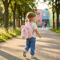 Boîte Mystère de la Série Mode Poupées Anime et Dessins Animés, Porte-clés Peluche, Pendentif Mignon en Forme de Boule, Boîte Surprise pour les 5 ans et plus
