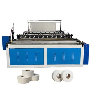 Young Bamboo automatic toilet tissue roll paper slitter and rewinder machine for sale