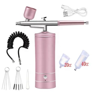 Airbrush Nails Art Paint avec compresseur Brosse à air portable pour ongles, gâteau, pâtisserie, maquillage, décoration, pistolet à <span class=keywords><strong>vernis</strong></span> sans fil - Product Image 4