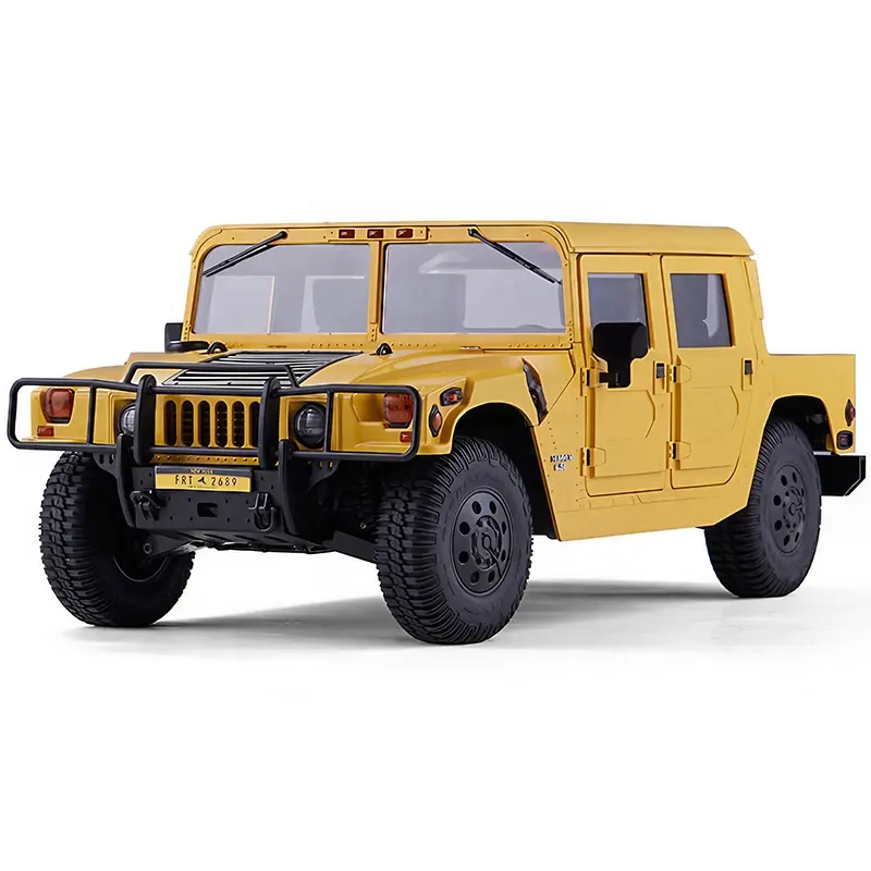 FMS 1/12 Full Scale 2006 Hummer H1 Alpha 4WS Crab Walk Metal Driveshaft RC Crawler Collection Toy