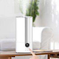 Humidificateur d'air à remplissage par le haut à brume chaude ultrasonique silencieux et sûr sans BPA de grande capacité 10L pour la maison