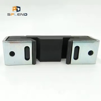 Clips d'insonorisation IsoMax de haute qualité Composants de grille de plafond Applications de contrôle du bruit Matériaux de construction certifiés ISO