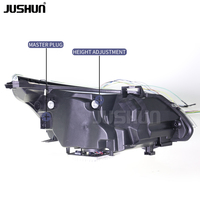 JUSHUN pour BMW Série 5 E60 Phares LED 2003-2010 Yeux de serpent DRL Accessoires de voiture Nouveau design Accessoires de voiture