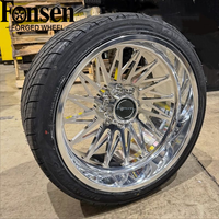 Jantes de camion forgées polies à rebord profond 20x10 20x12 22x12 24x12 24x14 26x14 pour F150 F250 Silverado1500 Sierra1500