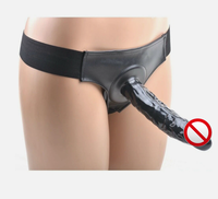 Superbe Godemiché XXL en TPE Épais et Imperméable pour Adultes, Confortable et Doux, Simulation Féminine, avec Ventouse et Sangle, pour Lesbiennes