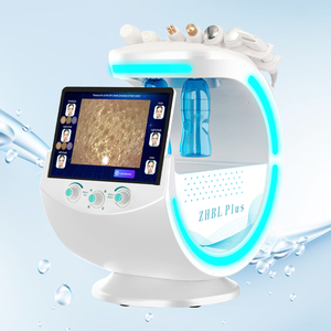 Nouvelles Améliorations : Appareil d'Analyse Cutanée Intelligent ICE Blue <span class=keywords><strong>Plus</strong></span>, Équipement Esthétique, Machine de Soin Hydro-Facial sur Pied avec Écran Tactile pour Nettoyage - Product Image 1