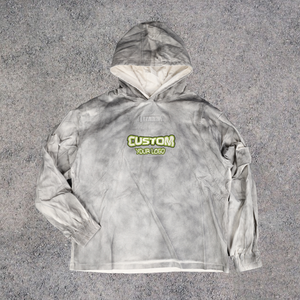 Sudadera con Capucha Unisex Extra Grande, Estilo Vintage, Lavado Ácido, con Cierre y Logotipo Personalizado, Ropa Casual Urbana, Nueva Llegada, Alta Calidad - Product Image 2
