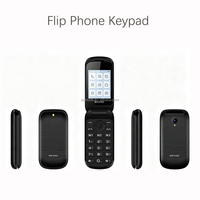 Teléfono Móvil Flip 4G OEM con Teclado, Doble SIM, IP44/IP54, Volte, Diseño Clamshell, Color Rosa, Fabricante
