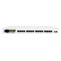 Multiplexeur Fibre Optique Hongda 16E1+4GE PDH SJ 120-16E1-4GE Convertisseur Ethernet Gigabit 16 Canaux E1 4*1000M