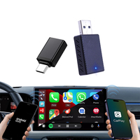 Adaptador Carplay OEM ODM con Logotipo/Empaque Personalizado, Dongle USB de Cable a Inalámbrico