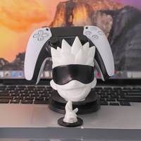 Accessoire multifonctionnel de bureau créatif Support de rangement PS5 et support pour manette de jeu Xbox en plastique durable