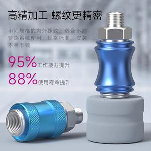 Vanne de dérivation pneumatique HSV-06/08/10/15, vanne de commande à poussoir, glissière manuelle pour fluides gazeux, 2 points, 3 points, 4 points - Product Image 3