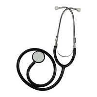 Stéthoscope manuel en acier pour enfants, certifié CE, garantie 1 an, outil essentiel pour le diagnostic médical en cardiologie