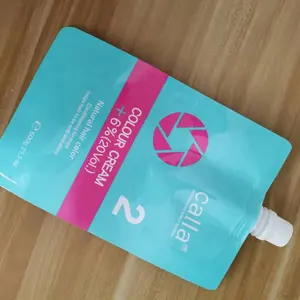 Kunststoff flüssige Verpackung Pulver Waschmittel Shampoo Verpackungs beutel stehen Waschmittel Auslauf beutel Beutel mit Ausguss