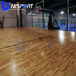 Uni Suelo <span class=keywords><strong>de</strong></span> madera impermeable <span class=keywords><strong>Cancha</strong></span> <span class=keywords><strong>de</strong></span> baloncesto <span class=keywords><strong>al</strong></span> <span class=keywords><strong>aire</strong></span> <span class=keywords><strong>libre</strong></span> Suelo <span class=keywords><strong>de</strong></span> arce sólido <span class=keywords><strong>Cancha</strong></span> <span class=keywords><strong>de</strong></span> Bádminton - Product Image 5