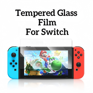 Protection d'écran en verre trempé 9H anti-explosion 2.5D pour console de jeux Nintendo Switch 2 OLED Lite avec une épaisseur de 0,33 mm - Product Image 1